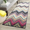 image:imageSAFAVIEH Monaco Collection Accent Rug  4 x 57 Multi Boho Chevron Design NonShedding amp Easy Care Ideal for High Traffic Areas in Entryway Living Room Bedroom MNC234FMulti Color