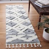 image:imageSAFAVIEH Moroccan Tassel Shag Collection Area Rug  53 x 76 Grey amp Ivory Boho Design NonShedding amp Easy Care 2inch Thick Ideal for High Traffic Areas in Living Room Bedroom MTS661FGreyIvory