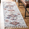 image:imageSAFAVIEH Morocco Collection Accent Rug  4 x 6 Ivory amp Multi Moroccan Boho Tribal Design NonShedding amp Easy Care Ideal for High Traffic Areas in Entryway Living Room Bedroom MRC954AIvoryMulti