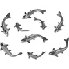 image:imageSafavieh Home Collection Antiqued Nickel Koi Fish Wall DcorAntique  Silver