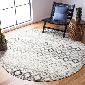 image:imageSAFAVIEH Amsterdam Collection Area Rug  9 x 12 Ivory amp Multi Moroccan Boho Design NonShedding amp Easy Care Ideal for High Traffic Areas in Living Room Bedroom AMS108KIvoryGrey