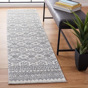 image:imageSAFAVIEH Tunisia Collection Area Rug  53 x 77 Black amp Ivory Moroccan Tribal Design NonShedding amp Easy Care Ideal for High Traffic Areas in Living Room Bedroom TUN737ZIvoryBlack