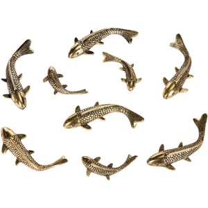 image:imageSafavieh Home Collection Antiqued Nickel Koi Fish Wall DcorAntique Gold