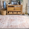 image:imageMartha Stewart x SAFAVIEH Machine Washable Area Rug Collection  5 x 7 Beige amp Gold Slip Resistant amp Easy Cleaning Ideal for Ideal for Living Room Bedroom Dining Space MSRW127BBeigeGold