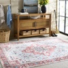 image:imageMartha Stewart x SAFAVIEH Machine Washable Area Rug Collection  5 x 7 Red amp Blue Slip Resistant amp Easy Cleaning Ideal for Ideal for Living Room Bedroom Dining Space MSRW148MRedBlue