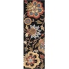image:imageSAFAVIEH Area Rug 5x8  Blossom Collection  Ivory Handmade Wool Floral Design Ideal for Living Room Bedroom Dining Space BLM404ABlackYellow