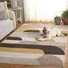 image:imageSAFAVIEH Area Rug 8x10  Adirondack Collection  Large  Beige amp Rust MidCentury Modern Design NonShedding amp Easy Cleaning Ideal for Living Room Bedroom Office Dining Space ADR295PBeigeYellow
