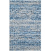 image:imageSAFAVIEH Area Rug 8x10  Adirondack Collection  Large  Black amp Silver Modern Abstract Design NonShedding amp Easy Cleaning Ideal for Living Room Bedroom Office Dining Space ADR117ABlueSilver