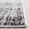 image:imageSAFAVIEH Area Rug 8x10  Adirondack Collection  Large  Blue amp Silver Modern Abstract Design NonShedding amp Easy Cleaning Ideal for Living Room Bedroom Office Dining Space ADR116DSilverBlack