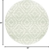 image:imageSAFAVIEH Area Rug 8x10  Adirondack Collection  Large  Dark Grey amp Grey Geometric Trellis Pattern NonShedding amp Easy Cleaning Ideal for Living Room Bedroom Office Dining Space ADR131FGreenIvory