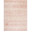 image:imageSAFAVIEH Area Rug 8x10  Adirondack Collection  Large  Dark Grey amp Grey Geometric Trellis Pattern NonShedding amp Easy Cleaning Ideal for Living Room Bedroom Office Dining Space ADR131FRoseGold