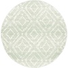 image:imageSAFAVIEH Area Rug 8x10  Adirondack Collection  Large  Dark Grey amp Grey Geometric Trellis Pattern NonShedding amp Easy Cleaning Ideal for Living Room Bedroom Office Dining Space ADR131FGreenIvory