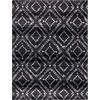 image:imageSAFAVIEH Area Rug 8x10  Adirondack Collection  Large  Dark Grey amp Grey Geometric Trellis Pattern NonShedding amp Easy Cleaning Ideal for Living Room Bedroom Office Dining Space ADR131FBlackIvory