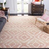 image:imageSAFAVIEH Area Rug 8x10  Adirondack Collection  Large  Dark Grey amp Grey Geometric Trellis Pattern NonShedding amp Easy Cleaning Ideal for Living Room Bedroom Office Dining Space ADR131FRoseGold
