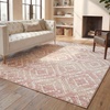 image:imageSAFAVIEH Area Rug 8x10  Adirondack Collection  Large  Dark Grey amp Grey Geometric Trellis Pattern NonShedding amp Easy Cleaning Ideal for Living Room Bedroom Office Dining Space ADR131FRoseGold