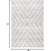 image:imageSAFAVIEH Area Rug 8x10  Adirondack Collection  Large  Dark Grey amp Ivory Modern Geometric Design NonShedding amp Easy Cleaning Ideal for Living Room Bedroom Office Dining Space ADR251HIvoryDark Grey