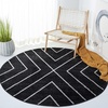 image:imageSAFAVIEH Area Rug 8x10  Adirondack Collection  Large  Dark Grey amp Ivory Modern Geometric Design NonShedding amp Easy Cleaning Ideal for Living Room Bedroom Office Dining Space ADR251HBlackLight Grey