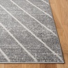 image:imageSAFAVIEH Area Rug 8x10  Adirondack Collection  Large  Dark Grey amp Ivory Modern Geometric Design NonShedding amp Easy Cleaning Ideal for Living Room Bedroom Office Dining Space ADR251HGreyIvory