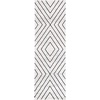 image:imageSAFAVIEH Area Rug 8x10  Adirondack Collection  Large  Dark Grey amp Ivory Modern Geometric Design NonShedding amp Easy Cleaning Ideal for Living Room Bedroom Office Dining Space ADR251HIvoryGrey