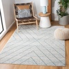 image:imageSAFAVIEH Area Rug 8x10  Adirondack Collection  Large  Dark Grey amp Ivory Modern Geometric Design NonShedding amp Easy Cleaning Ideal for Living Room Bedroom Office Dining Space ADR251HLight GreyLight Blue