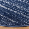 image:imageSAFAVIEH Area Rug 8x10  Adirondack Collection  Large  Ivory amp Silver Modern Ombre Design Non Shedding amp Easy to Clean Ideal for Living Room Bedroom Office Dining Space ADR113BNavyIvory