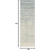 image:imageSAFAVIEH Area Rug 8x10  Adirondack Collection  Large  Ivory amp Silver Modern Ombre Design Non Shedding amp Easy to Clean Ideal for Living Room Bedroom Office Dining Space ADR113BSlateCream