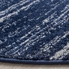 image:imageSAFAVIEH Area Rug 8x10  Adirondack Collection  Large  Ivory amp Silver Modern Ombre Design Non Shedding amp Easy to Clean Ideal for Living Room Bedroom Office Dining Space ADR113BNavyGrey