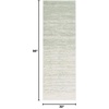 image:imageSAFAVIEH Area Rug 8x10  Adirondack Collection  Large  Ivory amp Silver Modern Ombre Design Non Shedding amp Easy to Clean Ideal for Living Room Bedroom Office Dining Space ADR113BSageIvory