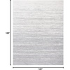 image:imageSAFAVIEH Area Rug 8x10  Adirondack Collection  Large  Ivory amp Silver Modern Ombre Design Non Shedding amp Easy to Clean Ideal for Living Room Bedroom Office Dining Space ADR113BLight GreyGrey