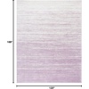 image:imageSAFAVIEH Area Rug 8x10  Adirondack Collection  Large  Ivory amp Silver Modern Ombre Design Non Shedding amp Easy to Clean Ideal for Living Room Bedroom Office Dining Space ADR113BCreamPurple