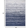 image:imageSAFAVIEH Area Rug 8x10  Adirondack Collection  Large  Ivory amp Silver Modern Ombre Design Non Shedding amp Easy to Clean Ideal for Living Room Bedroom Office Dining Space ADR113BNavyIvory