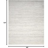 image:imageSAFAVIEH Area Rug 8x10  Adirondack Collection  Large  Ivory amp Silver Modern Ombre Design Non Shedding amp Easy to Clean Ideal for Living Room Bedroom Office Dining Space ADR113BIvorySilver