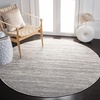 image:imageSAFAVIEH Area Rug 8x10  Adirondack Collection  Large  Ivory amp Silver Modern Ombre Design Non Shedding amp Easy to Clean Ideal for Living Room Bedroom Office Dining Space ADR113BIvorySilver