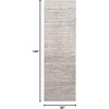 image:imageSAFAVIEH Area Rug 8x10  Adirondack Collection  Large  Ivory amp Silver Modern Ombre Design Non Shedding amp Easy to Clean Ideal for Living Room Bedroom Office Dining Space ADR113BLight GreyGrey