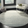 image:imageSAFAVIEH Area Rug 8x10  Adirondack Collection  Large  Ivory amp Silver Modern Ombre Design Non Shedding amp Easy to Clean Ideal for Living Room Bedroom Office Dining Space ADR113BSlateCream