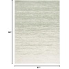 image:imageSAFAVIEH Area Rug 8x10  Adirondack Collection  Large  Ivory amp Silver Modern Ombre Design Non Shedding amp Easy to Clean Ideal for Living Room Bedroom Office Dining Space ADR113BSageIvory