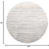 image:imageSAFAVIEH Area Rug 8x10  Adirondack Collection  Large  Ivory amp Silver Modern Ombre Design Non Shedding amp Easy to Clean Ideal for Living Room Bedroom Office Dining Space ADR113BIvorySilver