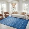 image:imageSAFAVIEH Area Rug 8x10  Adirondack Collection  Large  Ivory amp Silver Modern Ombre Design Non Shedding amp Easy to Clean Ideal for Living Room Bedroom Office Dining Space ADR113BLight BlueDark Blue