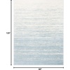 image:imageSAFAVIEH Area Rug 8x10  Adirondack Collection  Large  Ivory amp Silver Modern Ombre Design Non Shedding amp Easy to Clean Ideal for Living Room Bedroom Office Dining Space ADR113BSlateCream