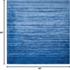 image:imageSAFAVIEH Area Rug 8x10  Adirondack Collection  Large  Ivory amp Silver Modern Ombre Design Non Shedding amp Easy to Clean Ideal for Living Room Bedroom Office Dining Space ADR113BLight BlueDark Blue