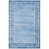 image:imageSAFAVIEH Area Rug 8x10  Adirondack Collection  Large  Ivory amp Silver NonShedding amp Easy Cleaning Ideal for Living Room Bedroom Office Dining Space ADR110BSilverBlue
