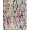 image:imageSAFAVIEH Area Rug 8x10  Adirondack Collection  Large  Light Grey amp Red Boho Distressed Design NonShedding amp Easy Cleaning Ideal for Living Room Bedroom Office Dining Space ADR209FLight GreyRed
