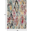 image:imageSAFAVIEH Area Rug 8x10  Adirondack Collection  Large  Light Grey amp Red Boho Distressed Design NonShedding amp Easy Cleaning Ideal for Living Room Bedroom Office Dining Space ADR209FLight GreyRed