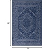 image:imageSAFAVIEH Area Rug 8x10  Adirondack Collection  Large  Light Grey amp Teal Oriental Medallion Design NonShedding amp Easy to Clean Ideal for Living Room Bedroom Dining Space ADR108LNavyIvory