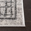 image:imageSAFAVIEH Area Rug 8x10  Adirondack Collection  Large  Silver amp Ivory Modern Abstract Design NonShedding amp Easy Cleaning Ideal for Living Room Bedroom Office Dining Space ADR103BSilverIvory
