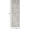 image:imageSAFAVIEH Area Rug 8x10  Adirondack Collection  Large  Silver amp Ivory Modern Abstract Design NonShedding amp Easy Cleaning Ideal for Living Room Bedroom Office Dining Space ADR103BSilverIvory