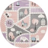 image:imageSAFAVIEH Area Rug 8x10  Carousel Kids Collection  Large  Brown amp Beige NonShedding amp Easy Cleaning Ideal for Boys amp Girls in Playroom Nursery Bedroom CRK193TGreyPink