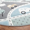 image:imageSAFAVIEH Area Rug 8x10  Carousel Kids Collection  Large  Brown amp Beige NonShedding amp Easy Cleaning Ideal for Boys amp Girls in Playroom Nursery Bedroom CRK193TGreyLight Blue