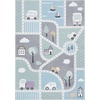 image:imageSAFAVIEH Area Rug 8x10  Carousel Kids Collection  Large  Brown amp Beige NonShedding amp Easy Cleaning Ideal for Boys amp Girls in Playroom Nursery Bedroom CRK193TGreyLight Blue