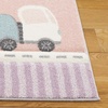 image:imageSAFAVIEH Area Rug 8x10  Carousel Kids Collection  Large  Brown amp Beige NonShedding amp Easy Cleaning Ideal for Boys amp Girls in Playroom Nursery Bedroom CRK193TGreyPink